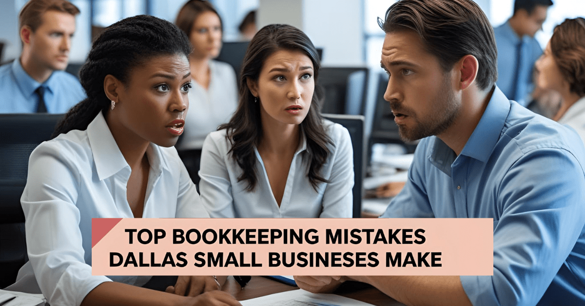 Top Bookkeeping Mistakes Dallas Small Businesses Make – And How to Avoid Them
